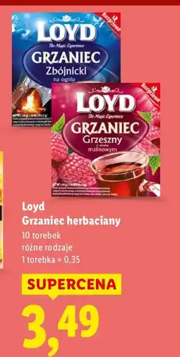 Lidl Grzaniec herbaciany Zbójnicki Loyd oferta