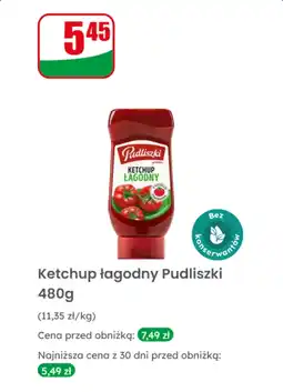 Dino Ketchup łagodny Pudliszki oferta