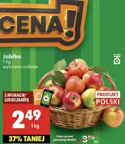 Delikatesy Centrum Jabłka wybrane rodzaje Delikatesy Centrum oferta