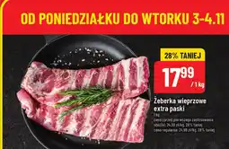 Polomarket Żeberka wieprzowe extra paski POLOmarket oferta