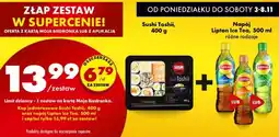 Biedronka Zestaw Sushi Toshii 400g + Napój Lipton Ice Tea 500ml różne rodzaje Toshii/Lipton oferta