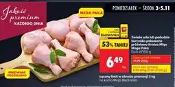 Biedronka Świeże udo lub podudzie kurczaka pakowane próżniowo Kraina Mięs Mega Paka oferta