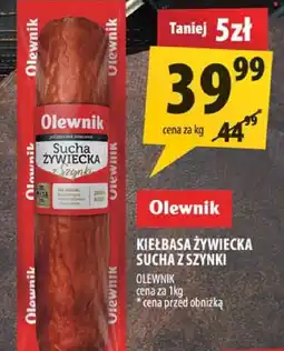 Arhelan Kiełbasa żywiecka sucha z szynki Olewnik oferta