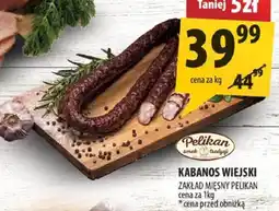 Arhelan Kabanos wiejski Zakład Mięsny Pelikan oferta