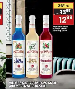 Wafelek Syrop Victoria's Grenadine 480ml oferta