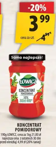 Arhelan Koncentrat pomidorowy Łowicz oferta