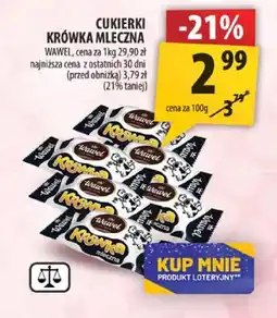 Arhelan Cukierki krówka mleczna Wawel oferta