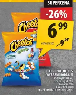 Arhelan Chrupki Cheetos (wybrane rodzaje) 130-160g oferta