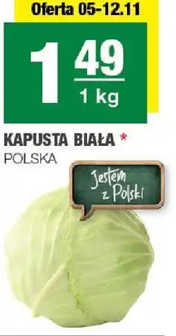 Spar Kapusta biała Polska SPAR oferta