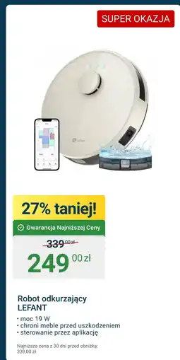 ERLI Robot sprzątający Lefant oferta