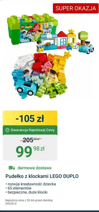 ERLI Klocki duplo oferta