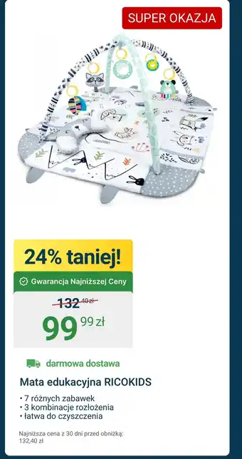 ERLI Mata edukacyjna Ricokids oferta