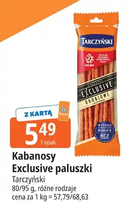 E.Leclerc Kabanosy Exclusive paluszki Tarczyński oferta