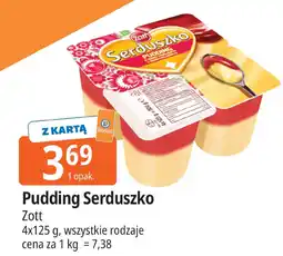 E.Leclerc Pudding Serduszko różne rodzaje Zott oferta