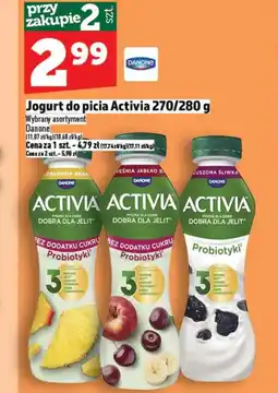 Topaz Jogurt pitny Activia oferta