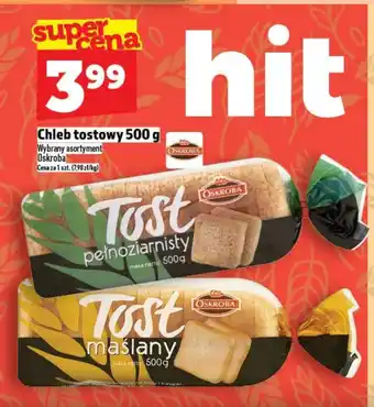 Topaz Chleb tostowy Oskroba oferta