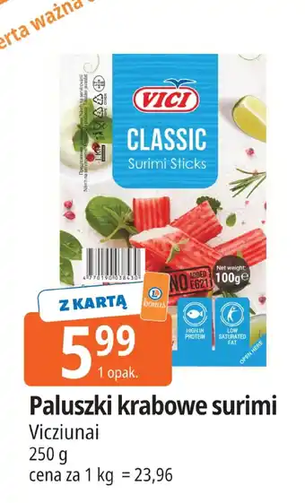 Paluszki krabowe surimi Vici Classic 250 g