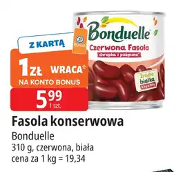 E.Leclerc Fasola konserwowa Bonduelle czerwona, biała oferta