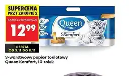 Biedronka Papier toaletowy Queen oferta