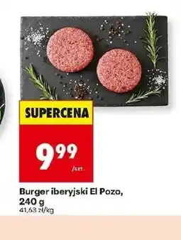 Biedronka Burger El Pozo oferta