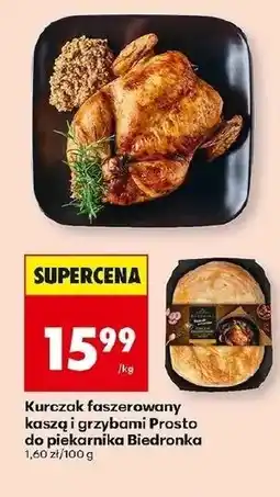 Biedronka Kurczak faszerowany Prosto do Piekarnika oferta