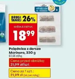 Biedronka Polędwice z dorsza Marinero oferta