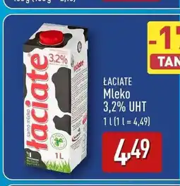 ALDI Mleko Łaciate oferta