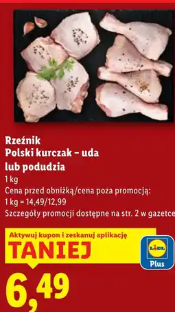 Lidl Podudzie z kurczaka Rzeźnik oferta