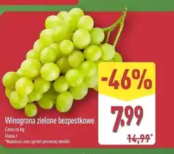 ALDI Winogrona oferta