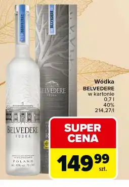 Carrefour Wódka Belvedere oferta