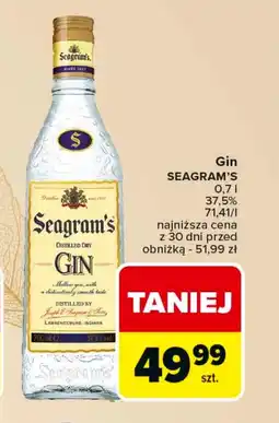 Carrefour Gin Seagram's oferta