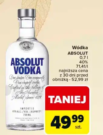 Wódka Absolut