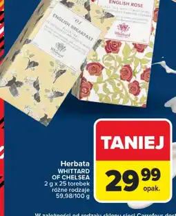 Carrefour Herbata Whittard of Chelsea oferta