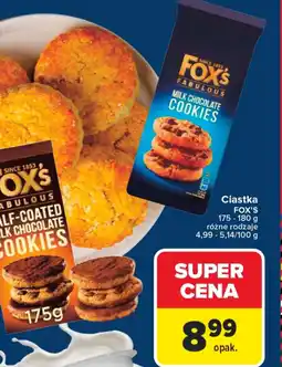 Carrefour Ciastka Fox's oferta
