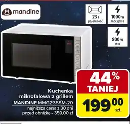 Carrefour Kuchenka mikrofalowa Mandine oferta