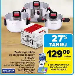 Carrefour Zestaw garnków Carrefour oferta