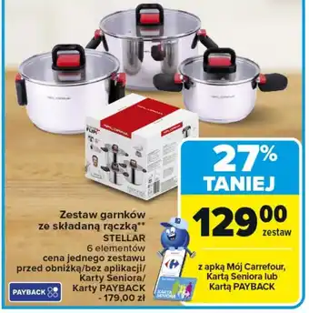Zestaw garnków Carrefour