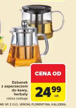 Carrefour Dzbanek z zaparzaczem Florentyna oferta