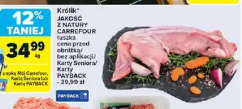 Królik Z NATURY CARREFOUR