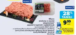 Carrefour Mięso mielone z szynki wieprzowej JAKOŚĆ Z NATURY CARREFOUR oferta