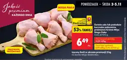 Biedronka Świeże udo lub podudzie kurczaka pakowane próżniowo Kraina Mięs oferta