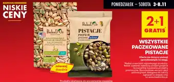 Paczkowane pistacje