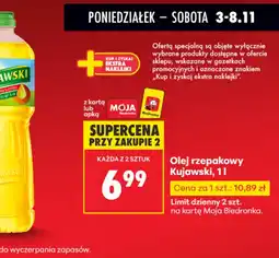 Biedronka Olej rzepakowy Kujawski oferta