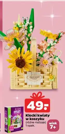 Netto Klocki kwiaty w koszyku oferta