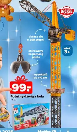 Netto Dźwig 110 cm Dickie Toys oferta