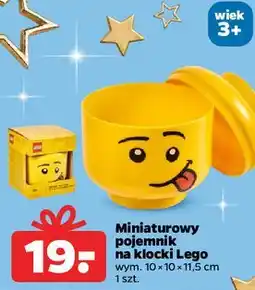 Netto Pojemnik na klocki głowa Lego oferta