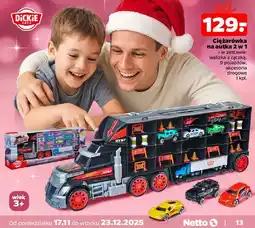 Netto Ciężarówka walizka z akcesoriami Dickie Toys oferta