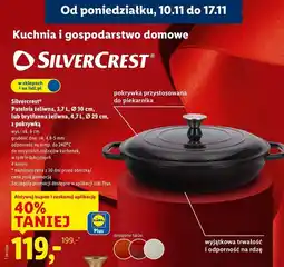 Lidl Brytfanna żeliwna 29 cm Silvercrest oferta