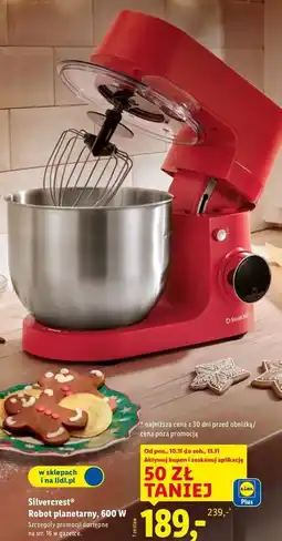Lidl Robot planetarny 600w Silvercrest oferta