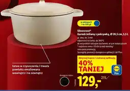 Lidl Garnek żeliwny 26.5 cm Silvercrest oferta